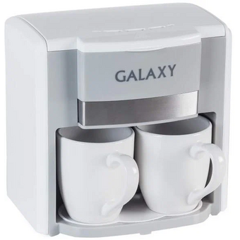  Кофеварка капельная Galaxy Line GL 0708 белый 