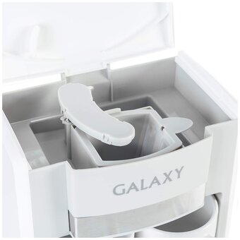  Кофеварка капельная Galaxy Line GL 0708 белый 
