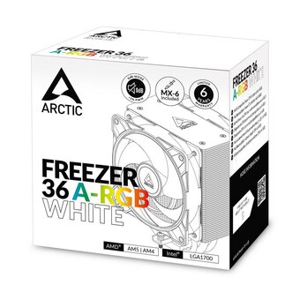  Вентилятор Arctic Cooling Arctic Freezer 36 A-RGB (ACFRE00125A) (White) - Retail (Intel LGA 1851, LGA 1700 AMD AM5, AM4) 