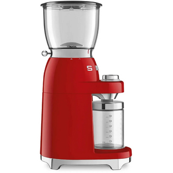  Кофемолка SMEG CGF11RDEU, красная 