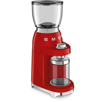  Кофемолка SMEG CGF11RDEU, красная 