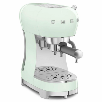  Кофемашина-эспрессо SMEG ECF02PGEU пастельная зеленая 