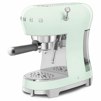  Кофемашина-эспрессо SMEG ECF02PGEU пастельная зеленая 