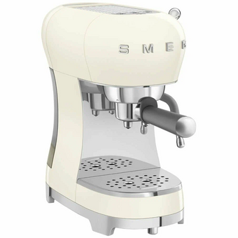  Кофеварка рожковая SMEG ECF02CREU кремовая 