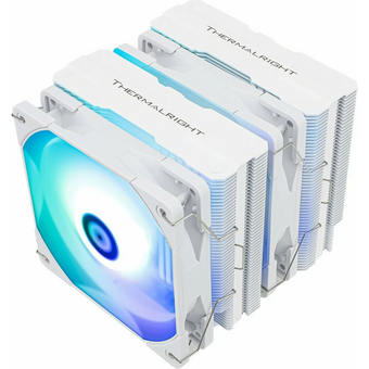  Кулер Thermalright Peerless Assassin 120 White ARGB (PA120-WH-ARGB) Soc-AM5/AM4/1151/1200/2066/2011/1700 4-pin 25.6dB Al+Cu 750gr LED Ret 