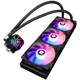  СВО Thermalright Aqua Elite 360 V3 ARGB (A-Elite-BL-360-ARGB-V3) Soc-AM5/AM4/1151/1200/2066/1700 черный 4-pin 25.6dB Al Ret 