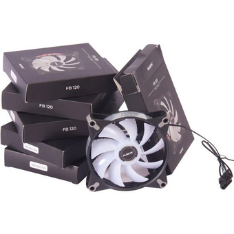  Вентилятор ALSEYE FB120-B Fan Dimensions 120*120*25 Fan flade 9pcs，white Voltage DC 12V Current 0.27A Power 3.24W Fan speed 1000RPM±10% Air Flow 