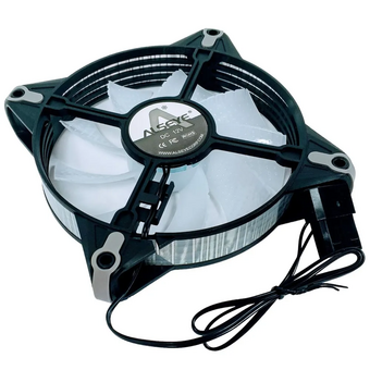  Вентилятор ALSEYE FB120-B Fan Dimensions 120*120*25 Fan flade 9pcs，white Voltage DC 12V Current 0.27A Power 3.24W Fan speed 1000RPM±10% Air Flow 