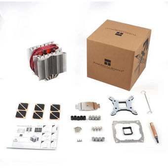  Кулер Thermalright Silver Arrow 130 (Silver-Arrow-130) Soc-AM5/AM4/1151/1200/2066/2011/1700 красный 4-pin 19-23dB Al+Cu 600gr Ret 