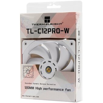  Вентилятор Thermalright TL-C12-Pro-W белый 4-pin 29.6dB 170gr Ret 