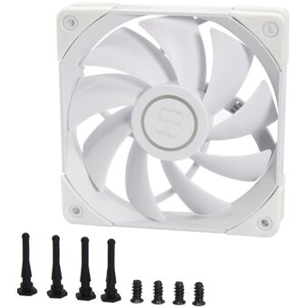  Вентилятор Thermalright TL-C12-W белый 4-pin 25.6dB 135gr Ret 