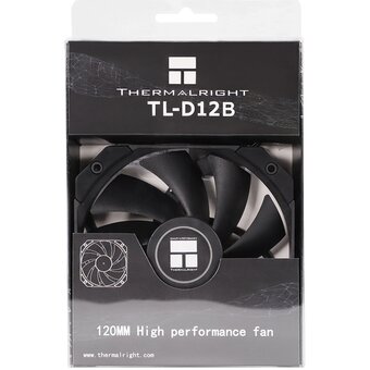  Вентилятор Thermalright TL-D12B 4-pin 25.2dB 120gr Ret 