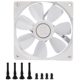  Вентилятор Thermalright TL-R12-W белый 4-pin 15-23dB 135gr Ret 