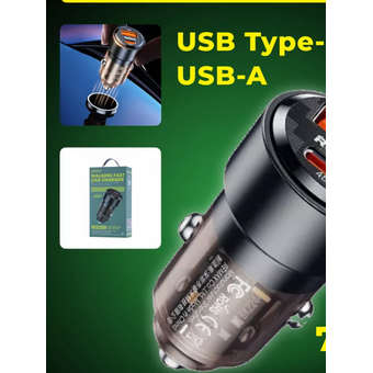  АЗУ REMAX RCC360 Walking 75W PD+QC 1C+1A Fast Car Charger черный 