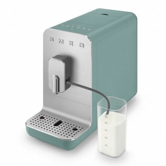  Кофемашина автоматическая SMEG BCC13EGMEU изумрудно-зелена матовая 