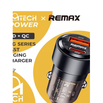  АЗУ REMAX RCC360 Walking 75W PD+QC 1C+1A Fast Car Charger черный 