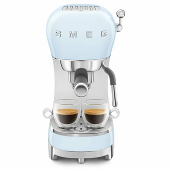  Кофемашина-эспрессо SMEG ECF02PBEU пастельный голубой 