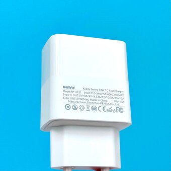  СЗУ REMAX RP-U121 Kiddy 33W 1C Fast Charger белый 