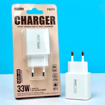  СЗУ REMAX RP-U121 Kiddy 33W 1C Fast Charger белый 