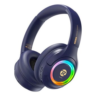  Наушники полноразмерные bluetooth REMAX RB-760HB Bincorui Series Wireless Music Headphone синий 