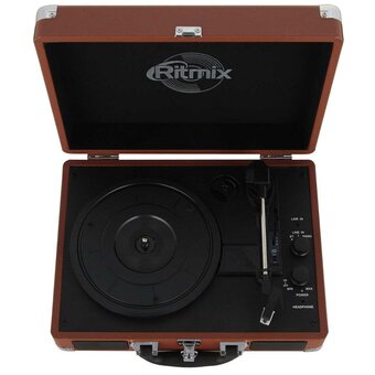  Виниловый проигрыватель RITMIX LP-160B 