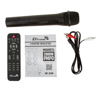  Акустическая система ELTRONIC 20-80 Home Sound красный 