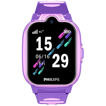  Smart-часы Philips Kids W6610 (CTW6610PK/00) корп.розовый рем.розовый 