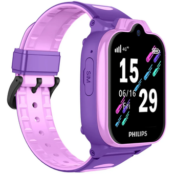  Smart-часы Philips Kids W6610 (CTW6610PK/00) корп.розовый рем.розовый 