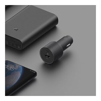  Автомобильное зарядное устройство Xiaomi 67W Car Charger USB-A + Type-C (BHR6814GL) 