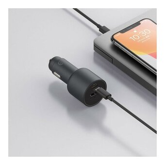  Автомобильное зарядное устройство Xiaomi 67W Car Charger USB-A + Type-C (BHR6814GL) 