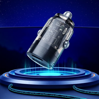  АЗУ BOROFONE BZ29A Talented PD36W+QC3.0 car charger черный 