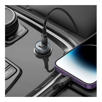  АЗУ BOROFONE BZ26B Discovery PD45W (2C) car charger синий 