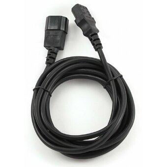  Кабель питания Cablexpert PC-189-1-5M сист.блок-монитор C13-C14 3x1кв.мм 5м черный 