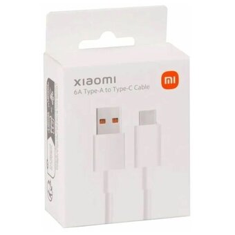  Кабель Xiaomi 6A BHR6032GL 784262 Type-A to Type-C Cable 