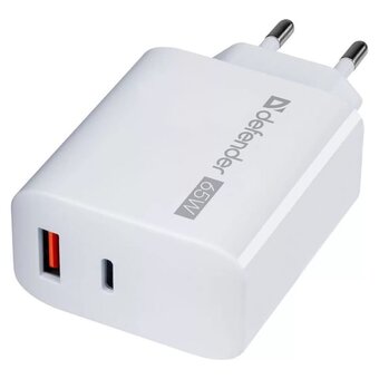  Зарядное устройство DEFENDER UPA-165 USB A+C 65W 83582 