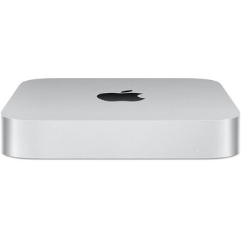 Неттоп Apple Mac mini A2686 (MMFJ3CH/A) slim M2 8 core (3.49) 8Gb SSD256Gb 10 core GPU macOS GbitEth WiFi BT серебристый 