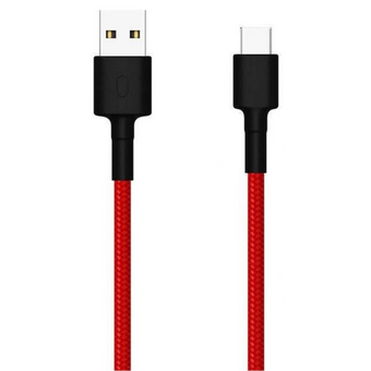  Кабель Xiaomi Mi Braided SJX10ZM SJV4110GL 703805 USB Type-C Cable 100см Red 