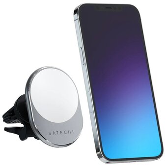  БЗУ Satechi ST-MCMWCM Magnetic Wireless Car Charger Space Gray 