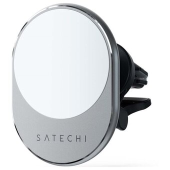  БЗУ Satechi ST-MCMWCM Magnetic Wireless Car Charger Space Gray 