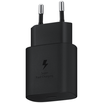  Сетевое зарядное устройство Samsung Adapter EP-TA800NBEGEU 25W Black 