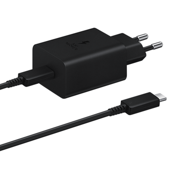  Сетевое зарядное устройство SAMSUNG EP-T4510XBEGWW 45W USB-C + Кабель Черный 