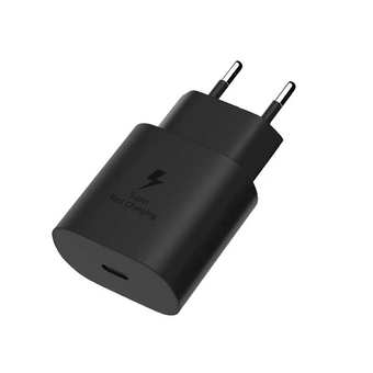  Сетевое зарядное устройство Samsung Adapter EP-TA800NBEGEU 25W Black 
