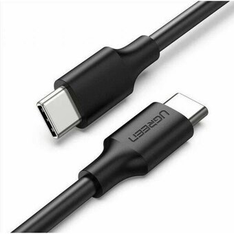 Кабель UGREEN US286 10306 USB-C 2.0 Male To USB-C 2.0 Male 3A Data Cable 2m Black 