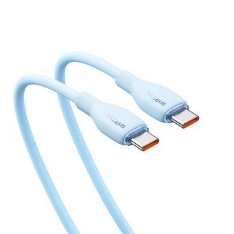  Дата-кабель Baseus Pudding (P10355701311-01) Fast Charging Type-C to iP 20W 2m Galaxy Blue 