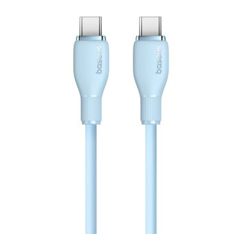  Дата-кабель Baseus Pudding (P10355701311-01) Fast Charging Type-C to iP 20W 2m Galaxy Blue 