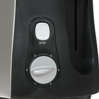  Тостер Polaris PET-0812A черный матовый 