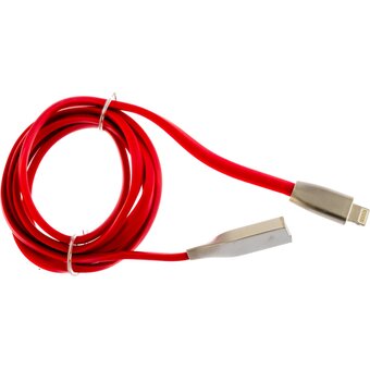  Кабель Cablexpert CC-G-APUSB01R-1M Gold для Apple AM/Lightning 1м красный 