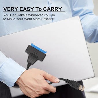  Кабель-адаптер Vcom CU815 USB3.0 ---SATA III 2.5" 