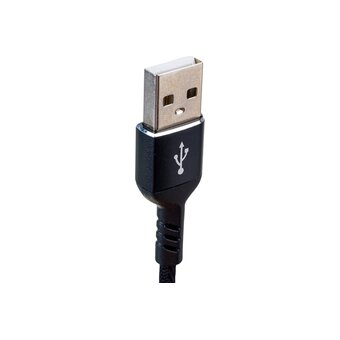  Кабель для iPhone PERFEO I4317 USB-8 PIN Lightning черный, 2м, бокс 
