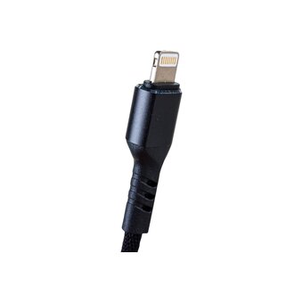  Кабель для iPhone PERFEO I4317 USB-8 PIN Lightning черный, 2м, бокс 